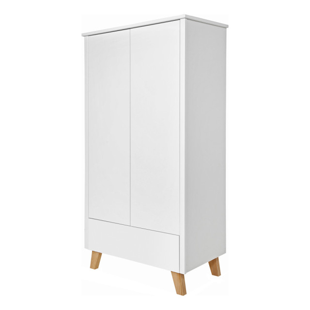 Armoire penderie blanche Zaza pour chambre enfant