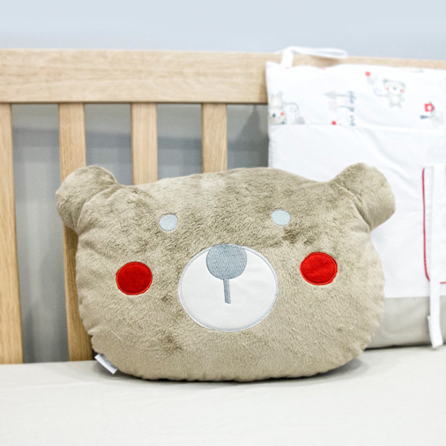 Coussin déco pour garçon Ourson Teddy