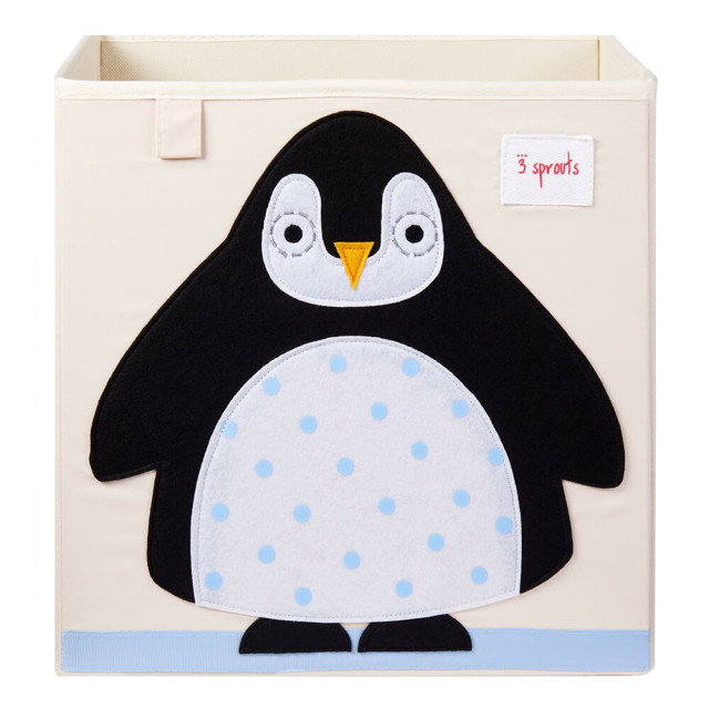 Cube de rangement jouets Pingouin 3 Sprouts