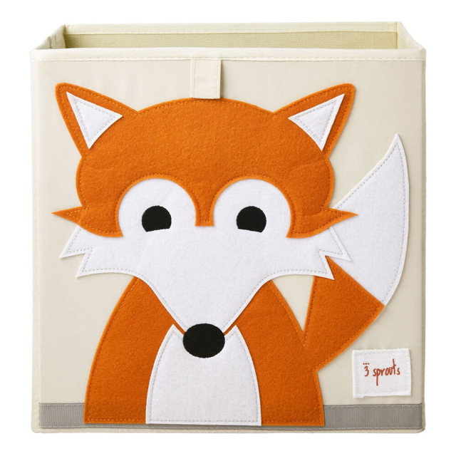 Cube de rangement jouets Renard 3 Sprouts