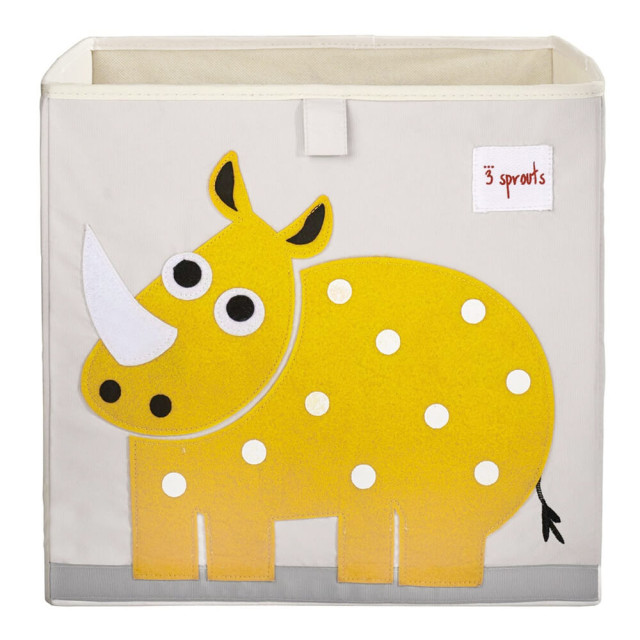 Cube de rangement jouets Rhinocéros 3 Sprouts