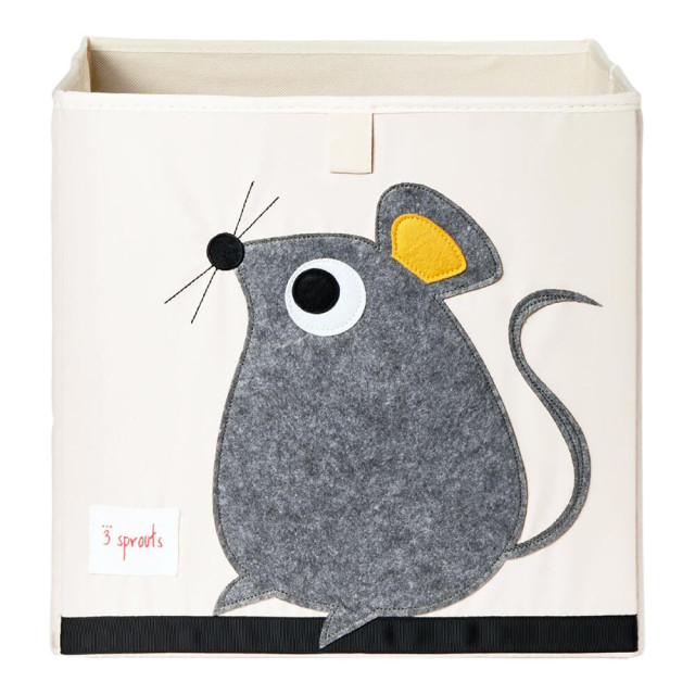 Cube de rangement jouets Souris 3 Sprouts