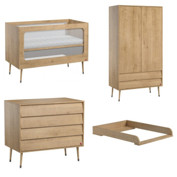 Chambre de bébé complète Bosque Vox Oak