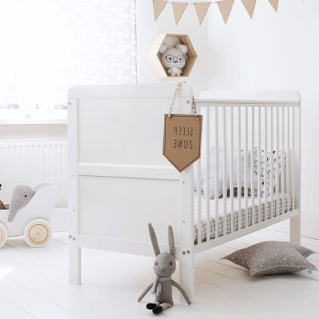 Lit bébé Classic blanc 70x140