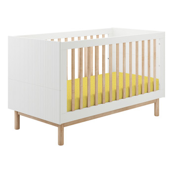 Lit bébé évolutif 70x140 Miloo blanc