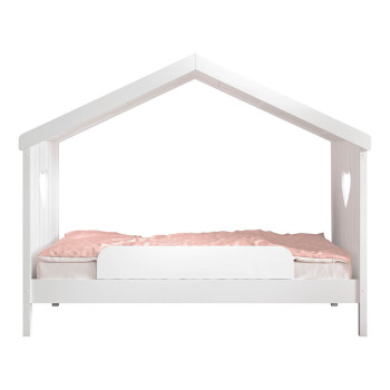 Lit Junior 80x160 Blanc Noble À Partir De 2 ans - Woodies