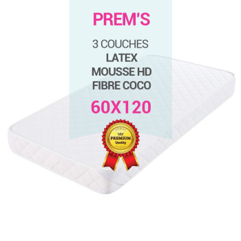 Matelas 60x120 BabyPrem’s