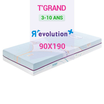 Matelas enfant et Ado 90x190 T'GRAND 