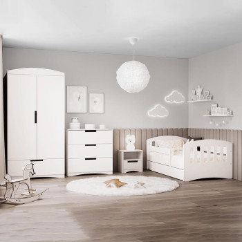 Pack chambre enfant complète Kocot Kids Classic blanc