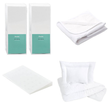 Pack 3 literie matelas enfant 80x160