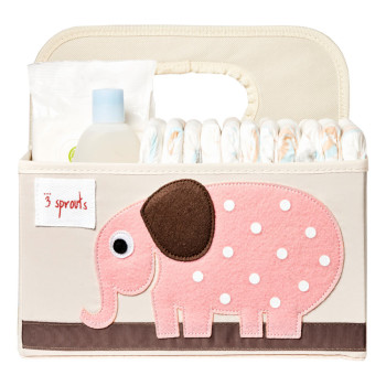 Petit panier de rangement Éléphant