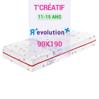 Matelas Junior 90x190 T'CRÉATIF