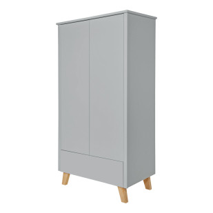 Armoire de chambre grise pour enfant Zaza