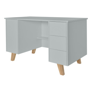 Bureau enfant primaire gris Zaza