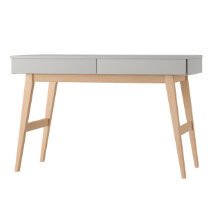 Bureau avec tiroir pour chambre enfant bois et gris Swing