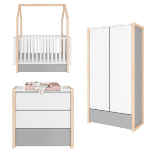 Pack chambre bébé complète Noé