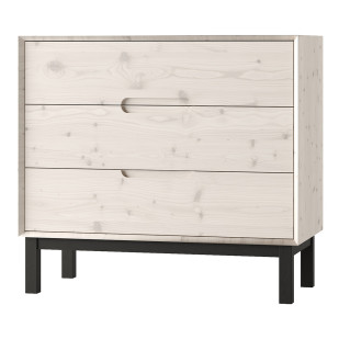 Commode en pin massif de la collection Country du fabricant Pinio