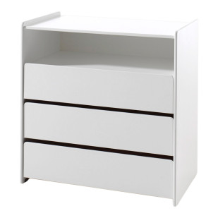 Commode scandinave blanche Kimy