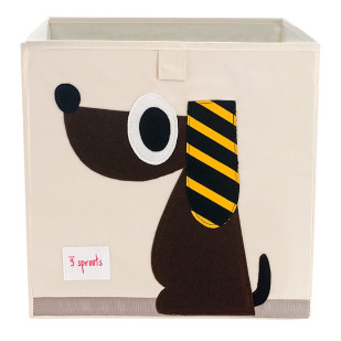 Cube de rangement jouets Chien 3 Sprouts