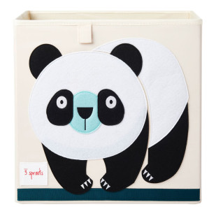 Cube de rangement jouets Panda 3 Sprouts