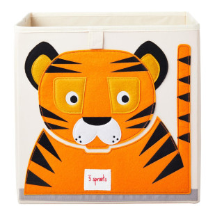 Cube de rangement jouets Tigre 3 Sprouts