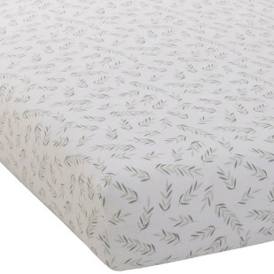 Drap-housse lit bébé imprimé 70x140 filou en coton jersey Oeko-Tex, Domiva - disponible chez Jurassien