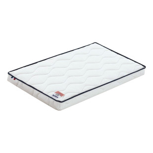 Matelas bébé 50x85 pour berceau Tidodo, mousse polyuréthane, hypoallergénique, anti-acariens, offert par Jurassien, marque Mon P'tit Dodo