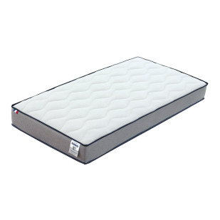 Matelas pur lit bébé Ptit Dodo 70x140 Ergono+ ultra respirant, soutien ferme, hypoallergénique - Disponible chez Le Jurassien