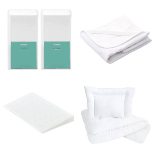 Pack 3 literie matelas bébé 60x120