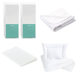 Pack 3 literie matelas bébé 70x140