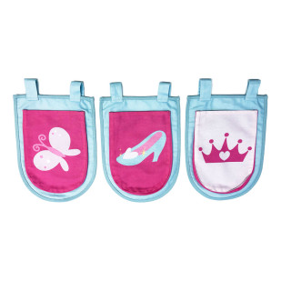 3 poches de rangement pour lit princesse • Déco chambre enfant