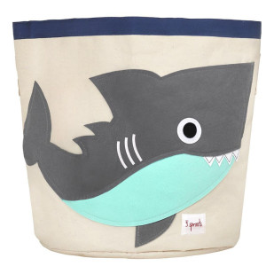 Sac à Jouets Requin - 3 Sprouts