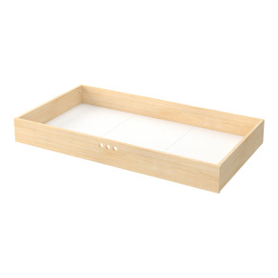 Découvrez le tiroir bois naturel pour lit cabane Dream Nest Bellamy, idéal pour un rangement pratique et esthétique. Fabriqué en Europe. En stock chez Jurassien.