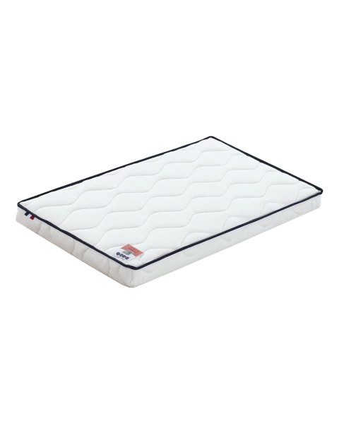 Matelas bébé 50x85 pour berceau Tidodo, mousse polyuréthane, hypoallergénique, anti-acariens, offert par Jurassien, marque Mon P'tit Dodo