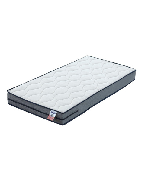 Matelas de lit bébé déhoussable 60x120 Dodolaine Mon P'tit Dodo, double face été/hiver, vendu par le Jurassien