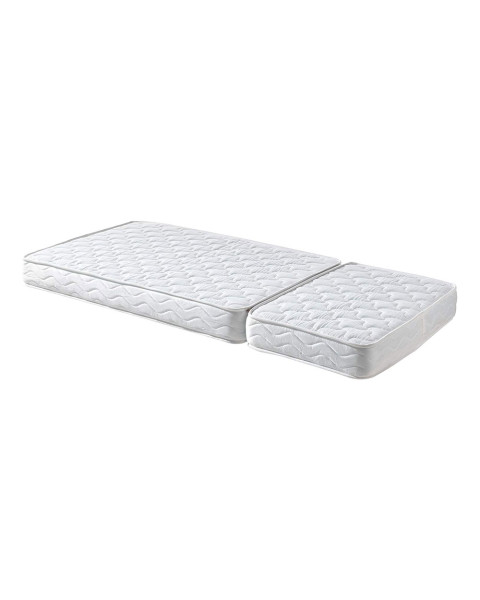 Matelas enfant pour lit évolutif en deux parties 90x140/200 cm