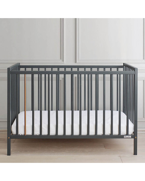 Petit Lit Bébé 60x120 Anthracite Stardust - Mobilier Woodies