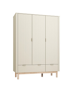 Armoire 3 portes Miloo champagne