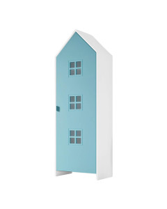 Armoire Casami Bruges bleue 1 porte pour enfant de la marque Jaxx imaginée par Vipack