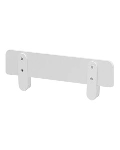 Barrière de sécurité pour lit bébé Basic en MDF blanc, style classique, fabriquée en Pologne par Pinio - Disponible chez Jurassien.