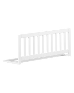 Barrière de sécurité universelle blanche Forrest, en bois de hêtre, par Vipack, disponible chez Jurassien pour lit enfant.