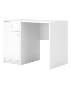 Bureau chambre enfant Babydreams blanc de Kocot Kids en mélamine, parfait pour l'organisation et la concentration des jeunes étudiants.