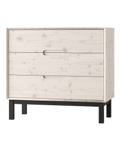 Commode en pin massif de la collection Country du fabricant Pinio