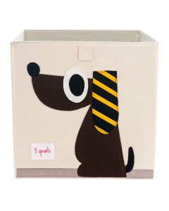 Cube de rangement jouets Chien 3 Sprouts