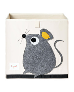 Cube de rangement jouets Souris 3 Sprouts