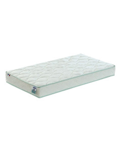 Matelas bébé bio 70x140 Biododo en coton et laine, réversible été/hiver, sans traitement chimique - Jurassien, Mon P'tit Dodo