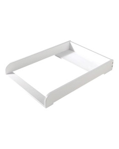 Plan à langer pour commode Blos en bois, 76x54 cm, hauteur bord 10 cm, marque Vipack, disponible chez le Jurassien