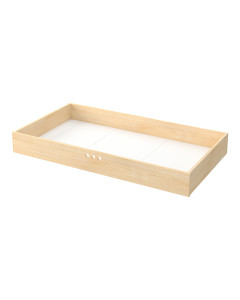 Découvrez le tiroir bois naturel pour lit cabane Dream Nest Bellamy, idéal pour un rangement pratique et esthétique. Fabriqué en Europe. En stock chez Jurassien.