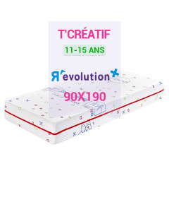 Matelas Junior 90x190 T'CRÉATIF