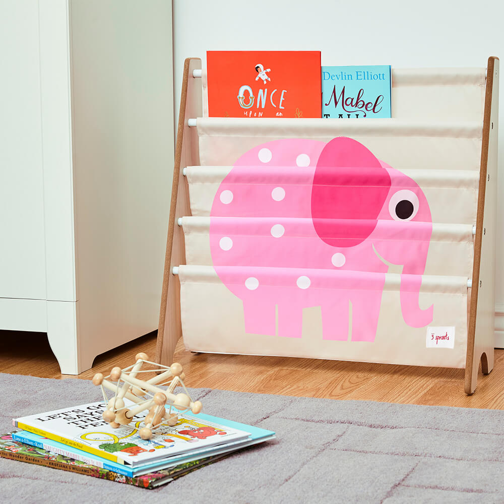 Bibliothèque Montessori enfant Éléphant de 3 Sprouts